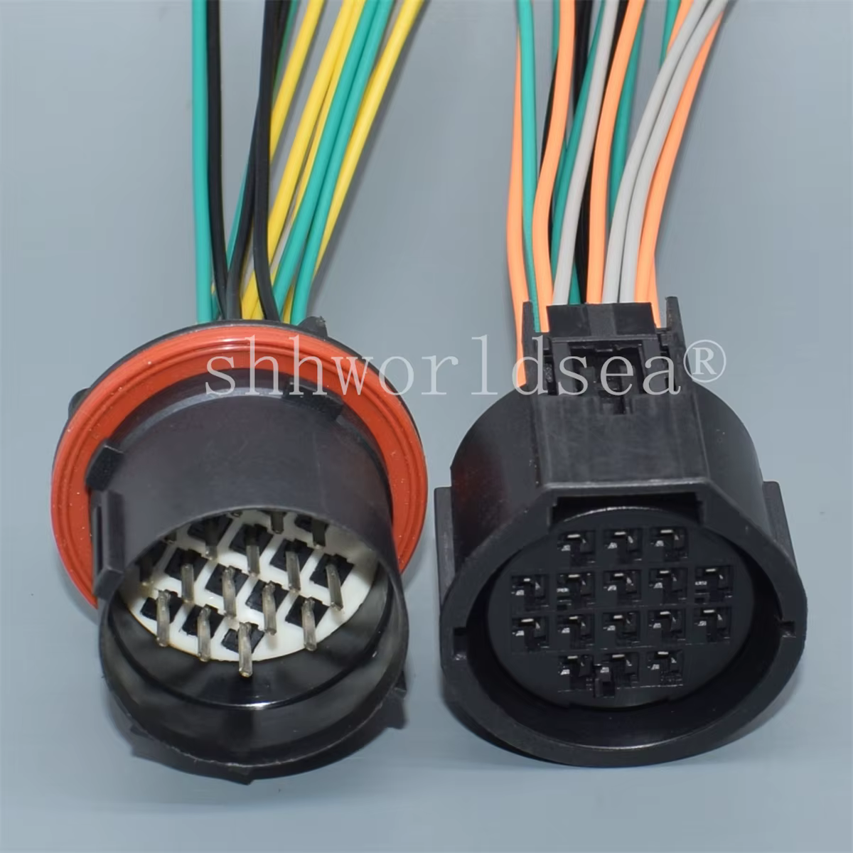 Faros delteros impermeables Land Rover con cableado 16 pines - imagen 3