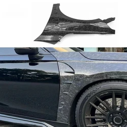 Aleta delantera de carbono forjado brillante para Honda Civic 2022