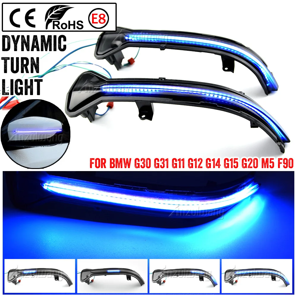 Intermitente LED secuencial espejo lateral BMW Serie 3 5 7 - imagen 2