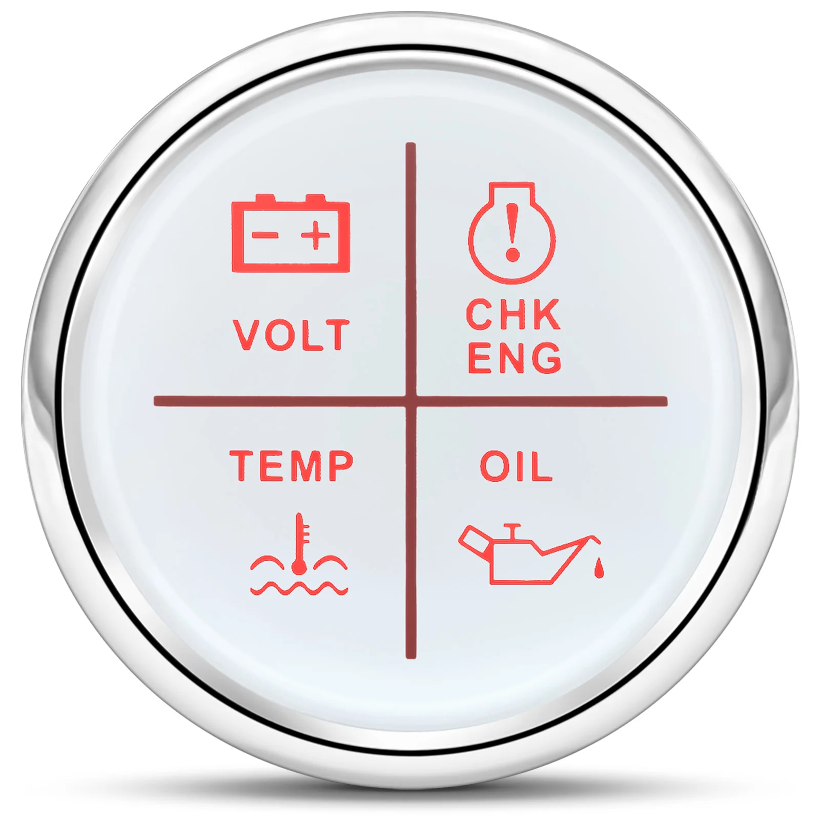 Medidor de alarma 4 LED - vista del producto