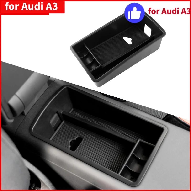 Organizador reposabrazos consola central ABS - Audi A3 8V (2013-2019)