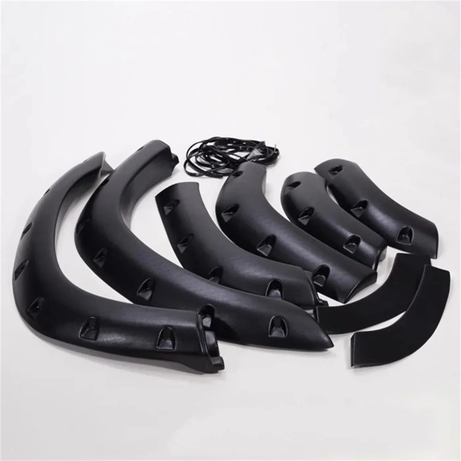 Detalle del protector de arco de rueda para Toyota Land Cruiser
