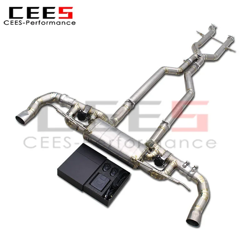 Escape Catback CEES para Mercedes GLS63 AMG W166 5.5 V8 Biturbo 2015-2019 - imagen 2