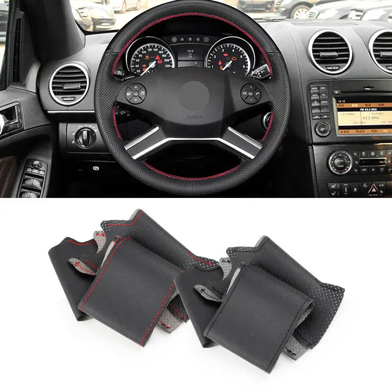Funda volante microfibra perforada para Mercedes R320 2009-2013