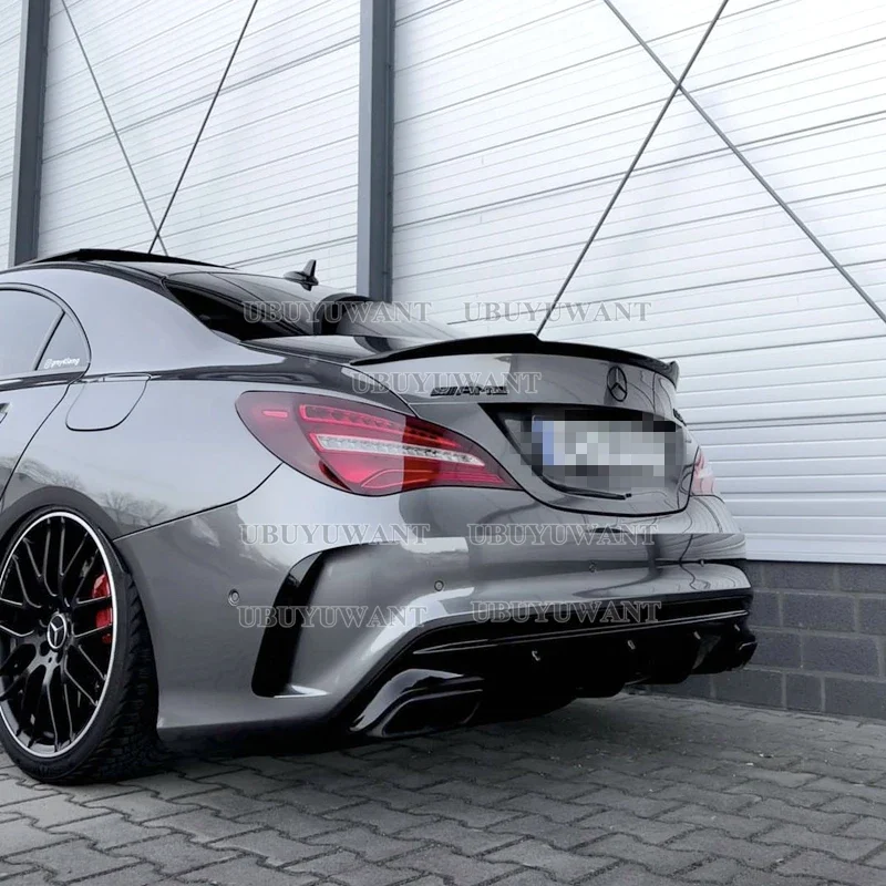 Alerón trasero en fibra de carbono para Mercedes CLA 2013-2018 - imagen 2