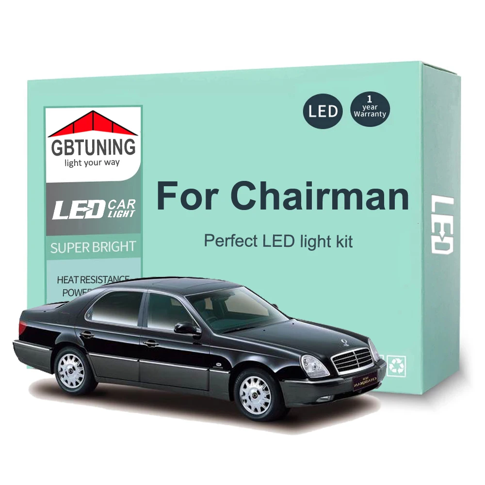 Bombillas LED interiores SsangYong Presidente 1997-2011 sin error