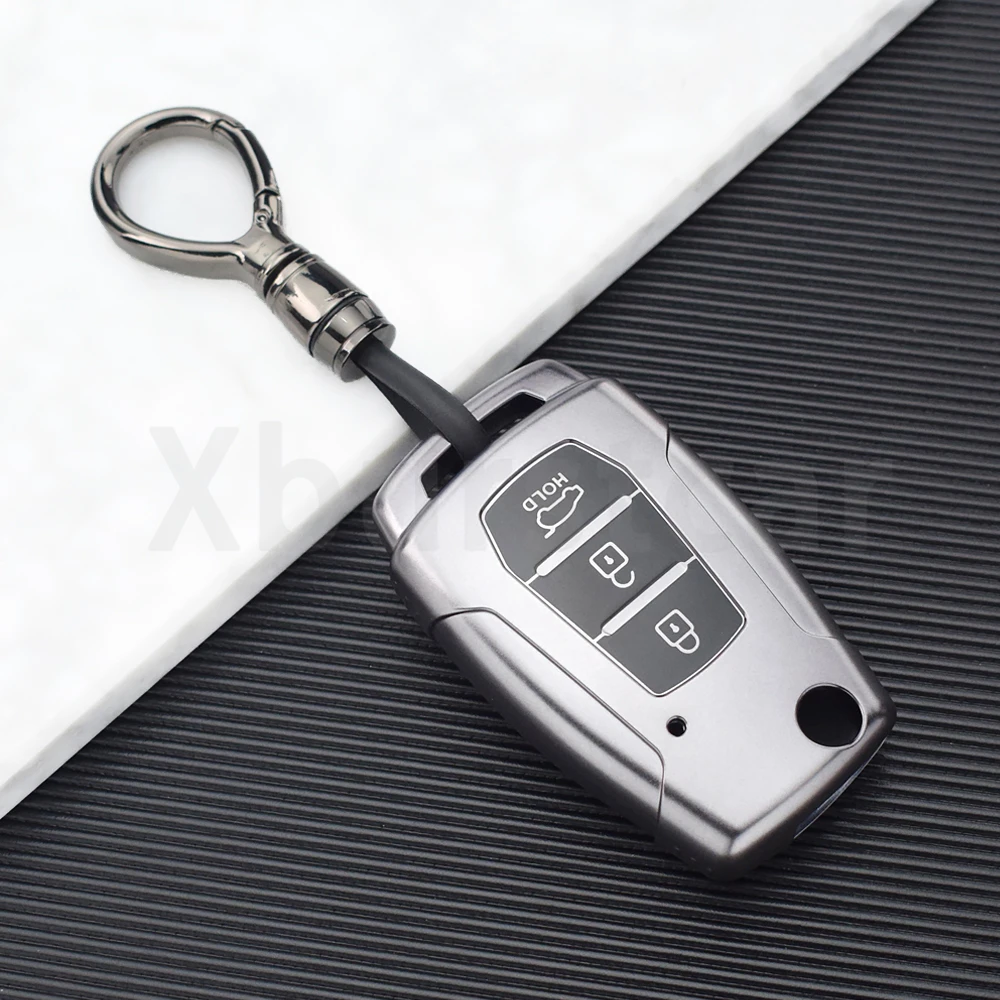 Funda llave TPU gris para SsangYong Kyron Actyon Korando Tivoli - imagen 4