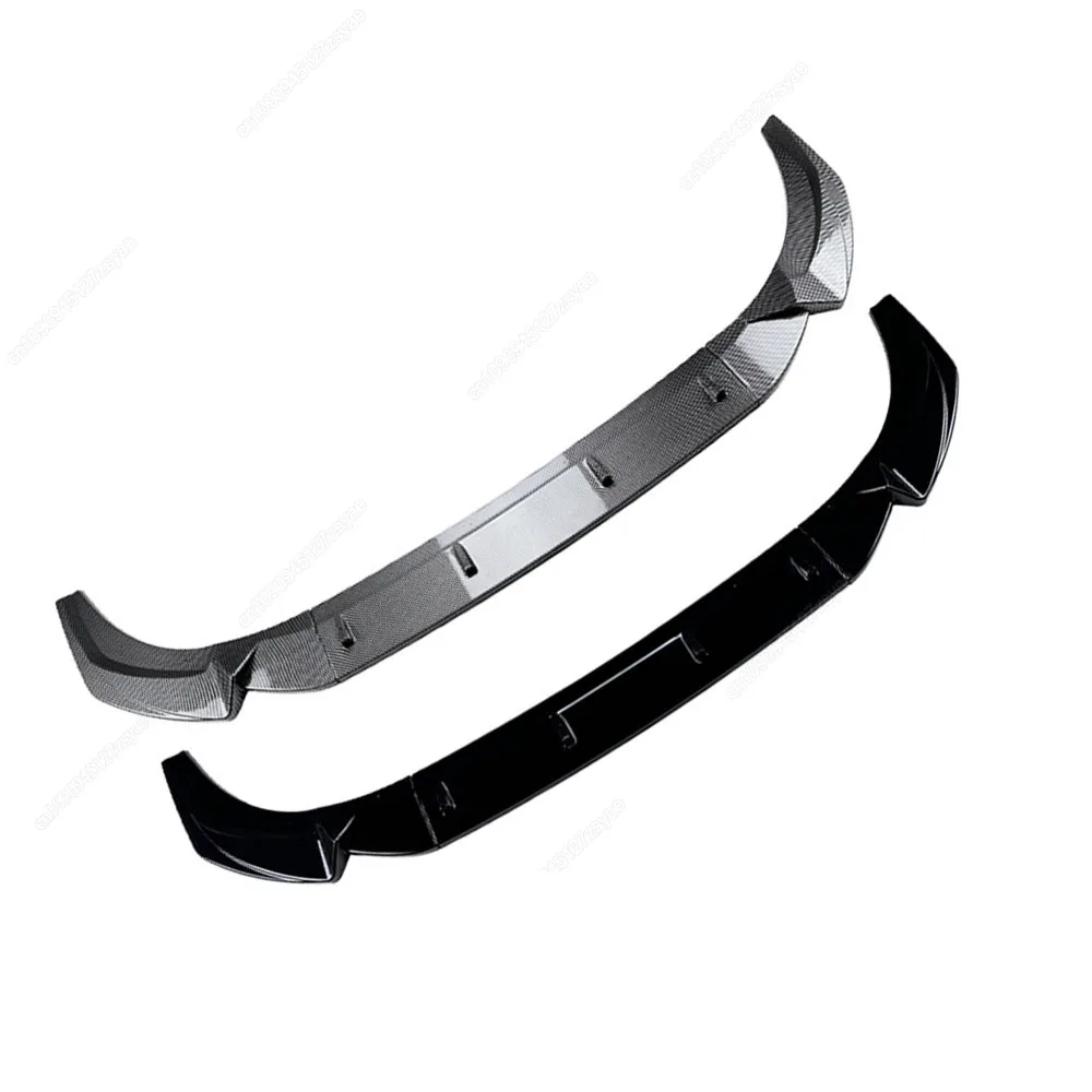 Splitter parachoques Audi Q3 MK2 F3 S-Line 2019-2025 ABS negro