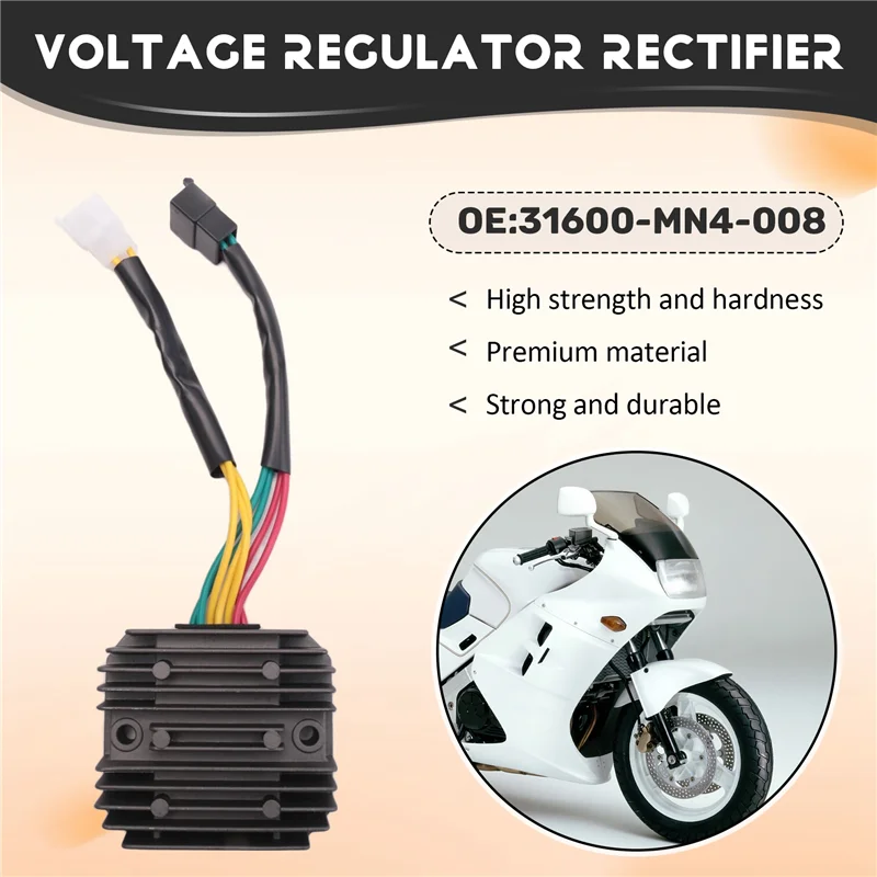 Regulador voltaje Honda 31600-MN4-008 para VFR VTR VF750 VTR250 - imagen 4