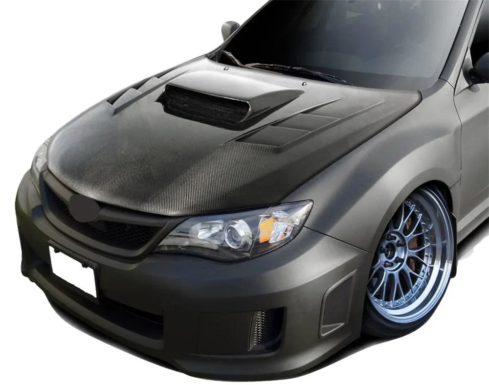 Capó fibra carbono Subaru Impreza WRX-STI 2008-2011 - imagen 2