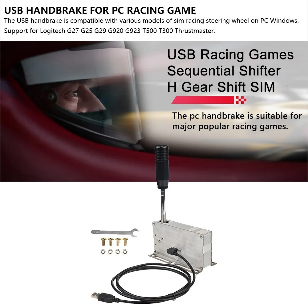Palanca de cambios secuencial compatible Logitech y Thrustmaster ETS2 - imagen 5