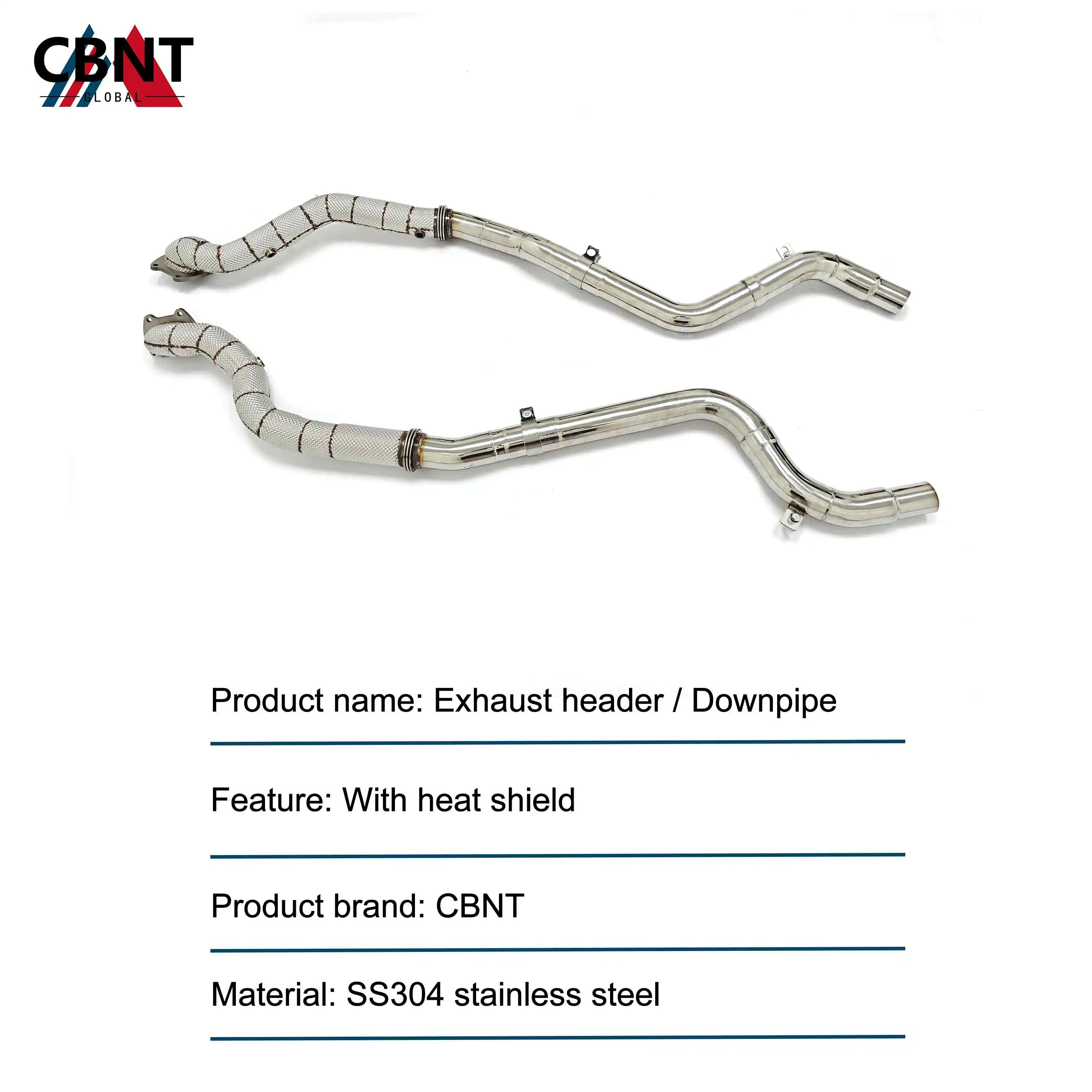CBNT bajante deportivo SS304 para Dodge Challenger 3.6 V6 2015-2023 - imagen 5