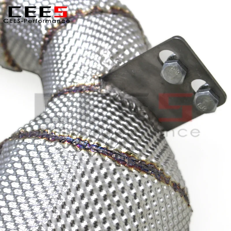 Silenciador CEES con catalizador para Mercedes-Benz AMG GTS 2016-2023 - imagen 5