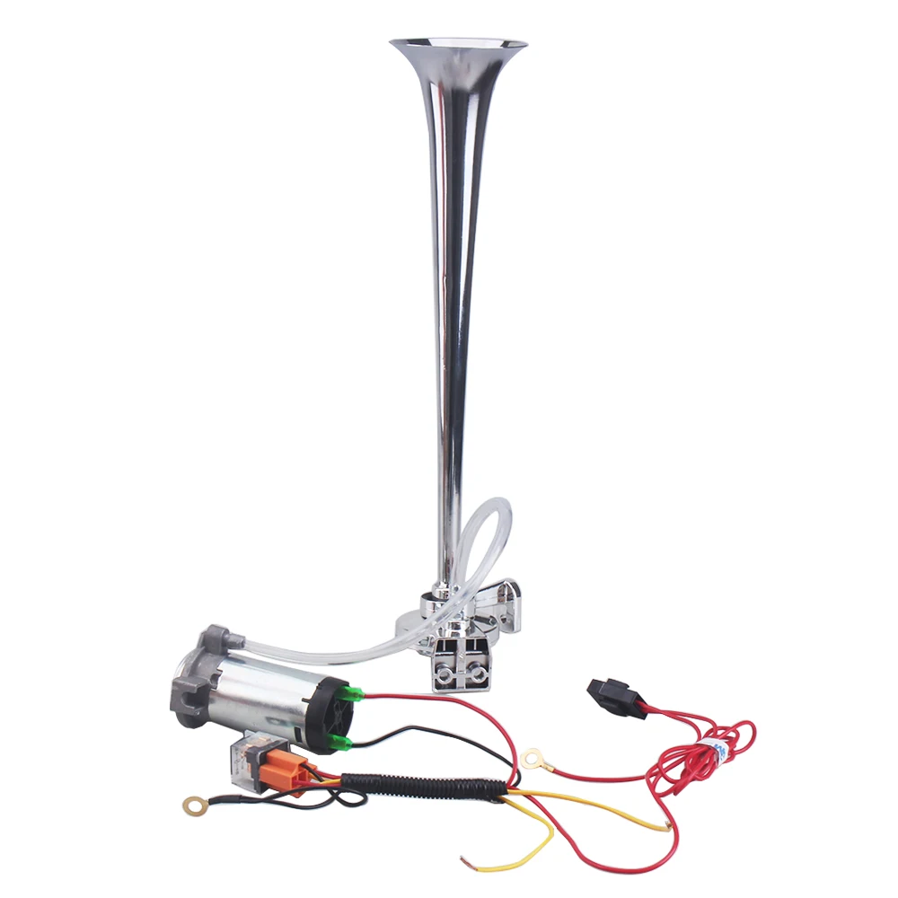 Bocina de aire universal de trompeta para camión y motocicleta - imagen 5