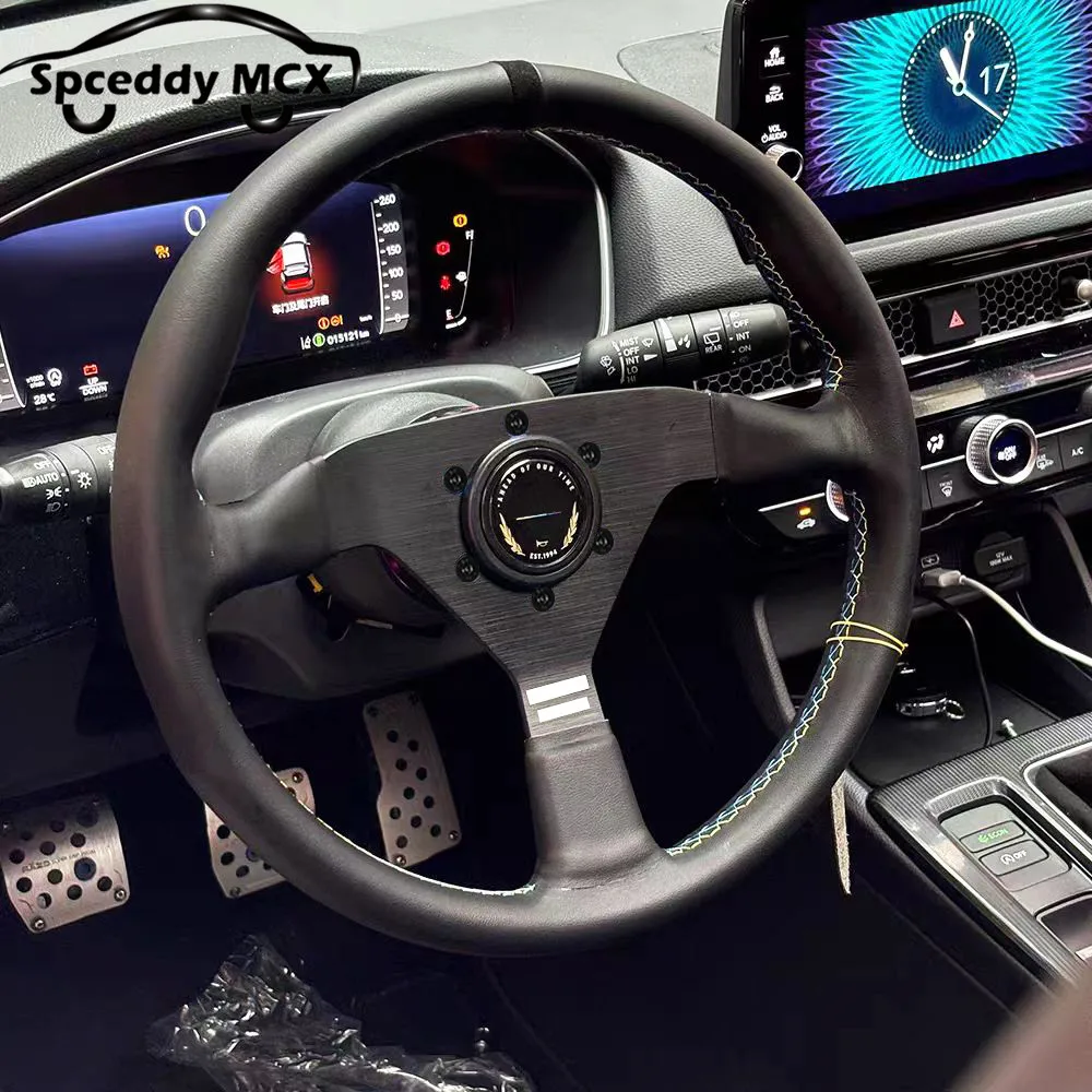 Volante de carreras estilo conexión serie GM, 13 pulgadas