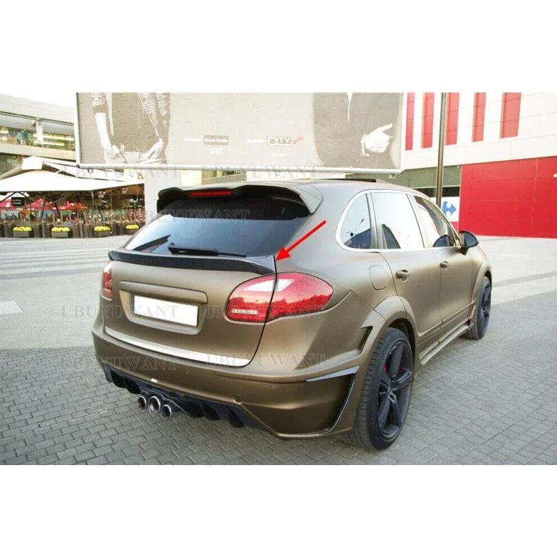 Alerón trasero de fibra de carbono Porsche Cayenne 958