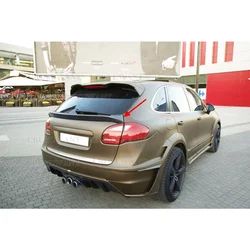 Alerón trasero de fibra de carbono Porsche Cayenne 958