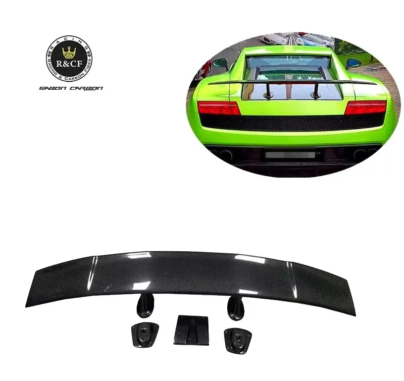 Alerón trasero fibra de carbono estilo SP para Lamborghini Gallardo LP560