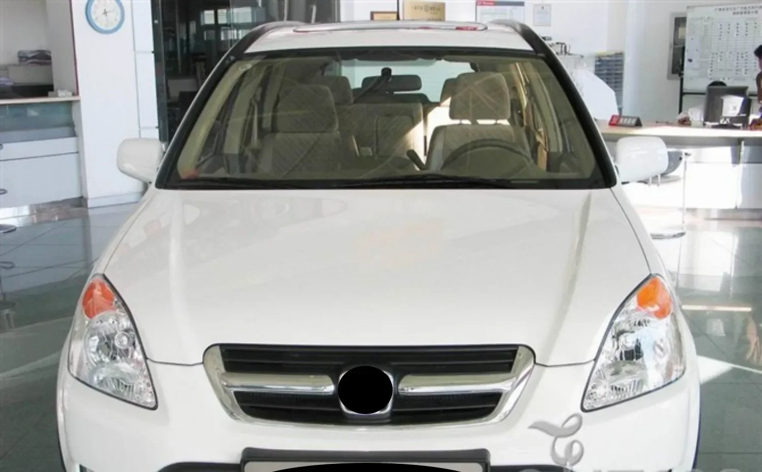 1 Uds. Rejilla de radiador de máscara de parrilla de parachoques delantero para Honda CRV 2001 - imagen 2