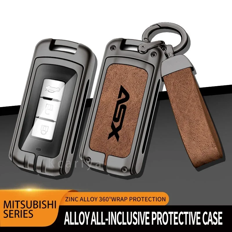 Funda de aleación de zinc para llave Mitsubishi ASX – protector - imagen 2
