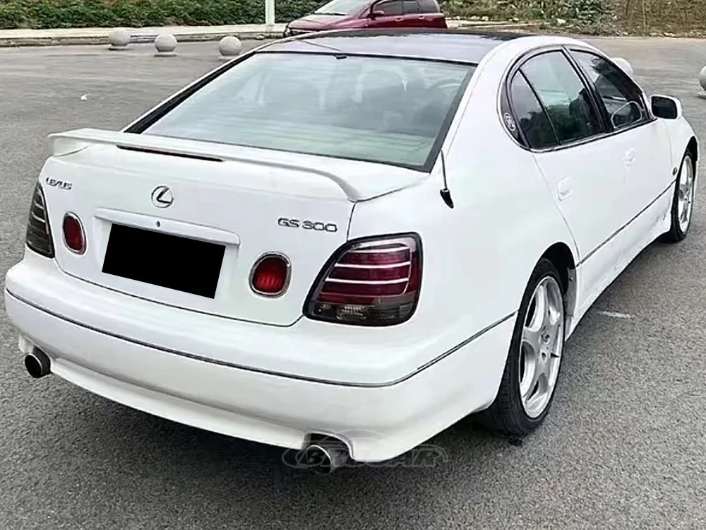 Para Lexus GS300 GS430 ARISTO 2JZ JZS 1998-2005 con estilo de luces LED alerón de plástico ABS de alta calidad alerón de maletero - imagen 2