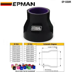 Manguito reductor de silicona EPMAN para intercooler BMW MINI Cooper