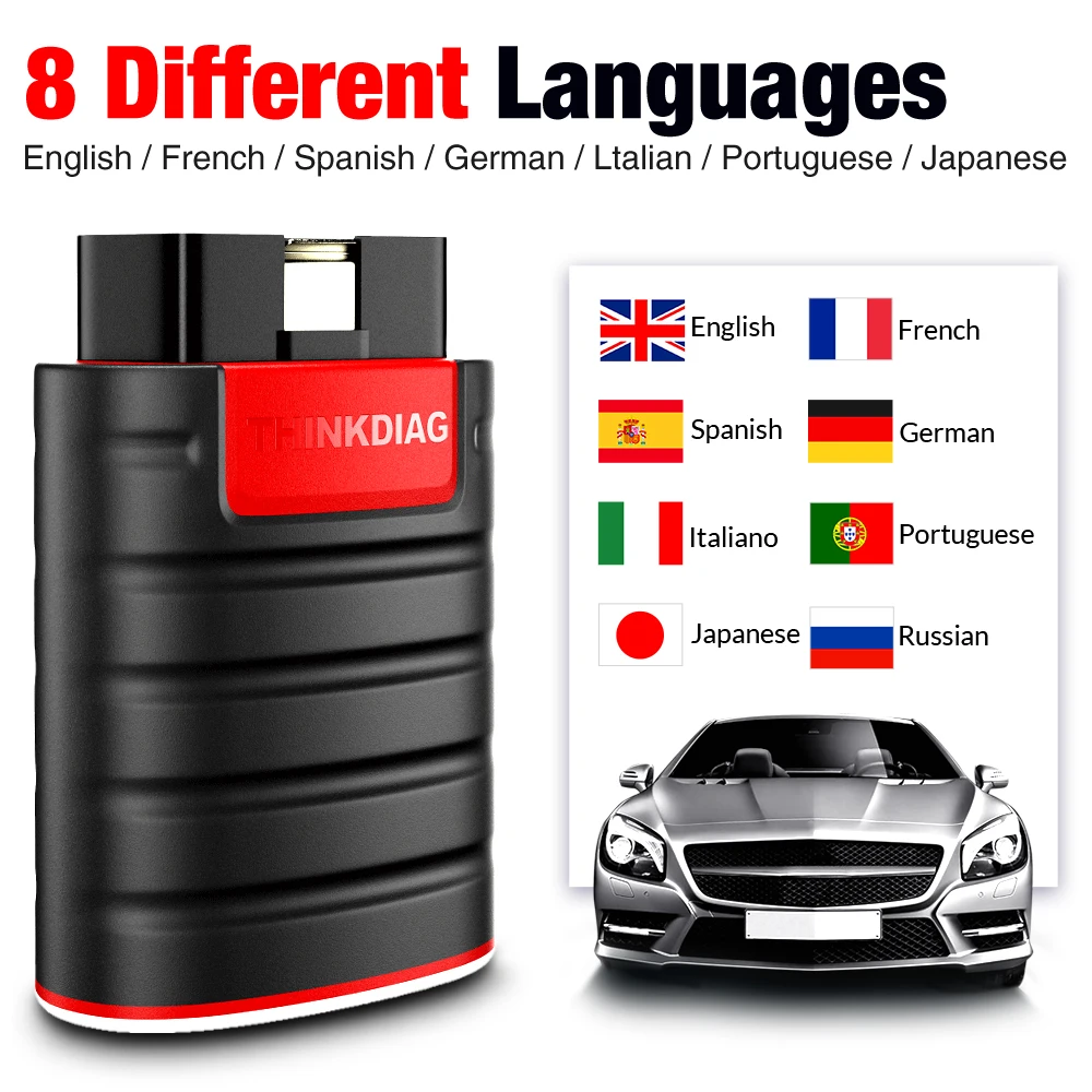 Thinkcar Thinkdiag escáner OBD2 Bluetooth para diagnóstico coche - imagen 5