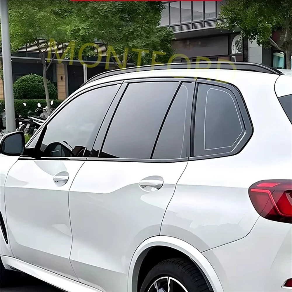 Molduras de ventana BMW X7 G07 2019-2023 en acero negro - imagen 5