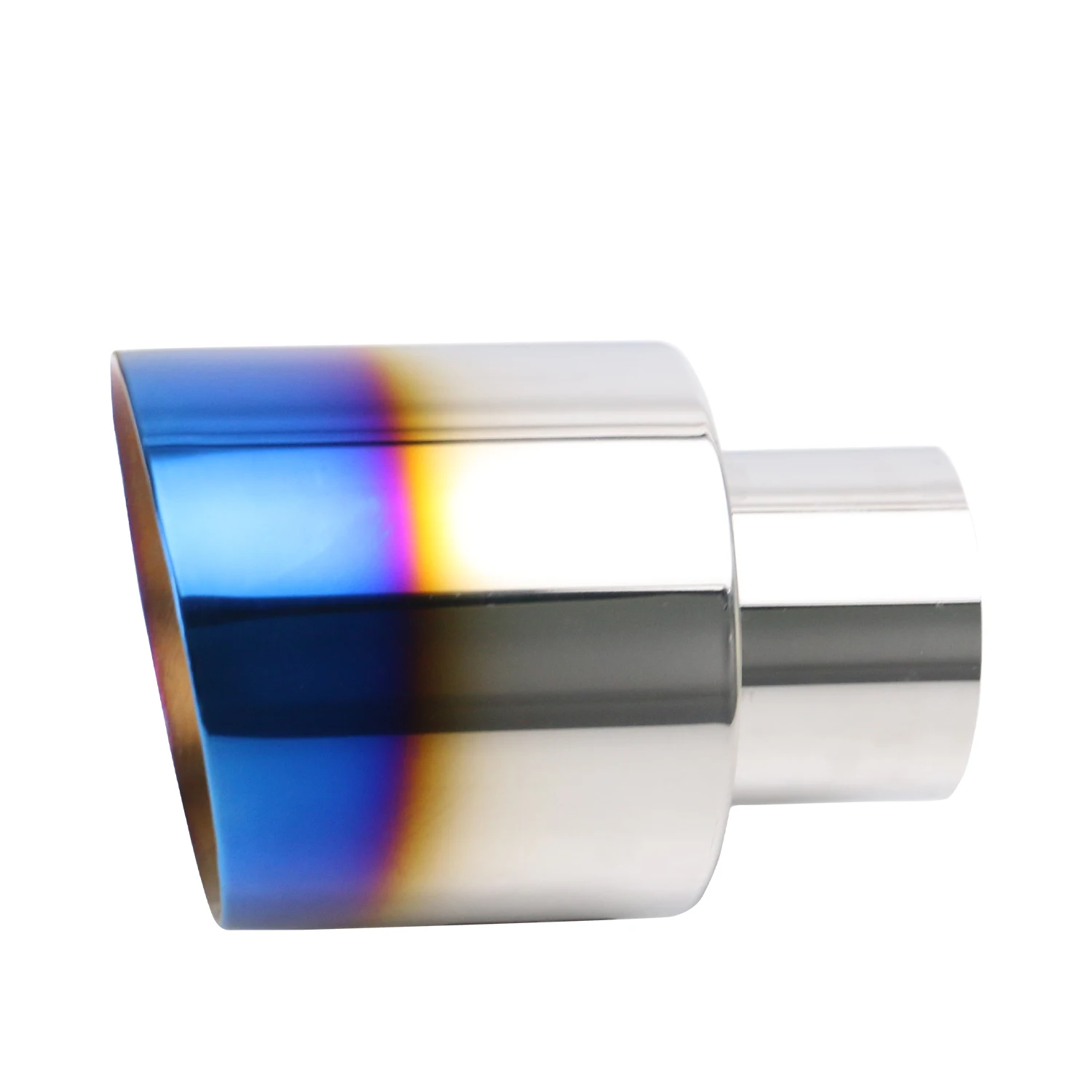 Punta de tubo de escape reemplazada para automóvil, entrada de 63 mm, salida de 89 mm y 102 mm, puntas de silenciador de soldadura de acero inoxidable - imagen 4