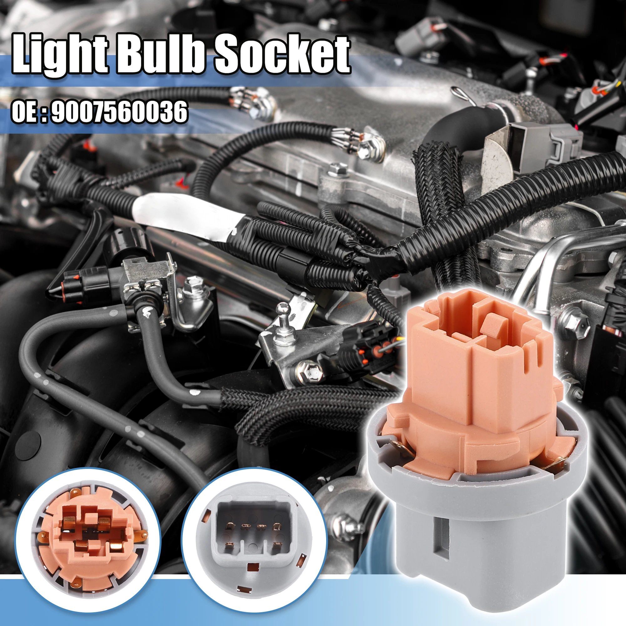 Portalámparas trasero AutoHaux para Toyota Highlander 2001-2007