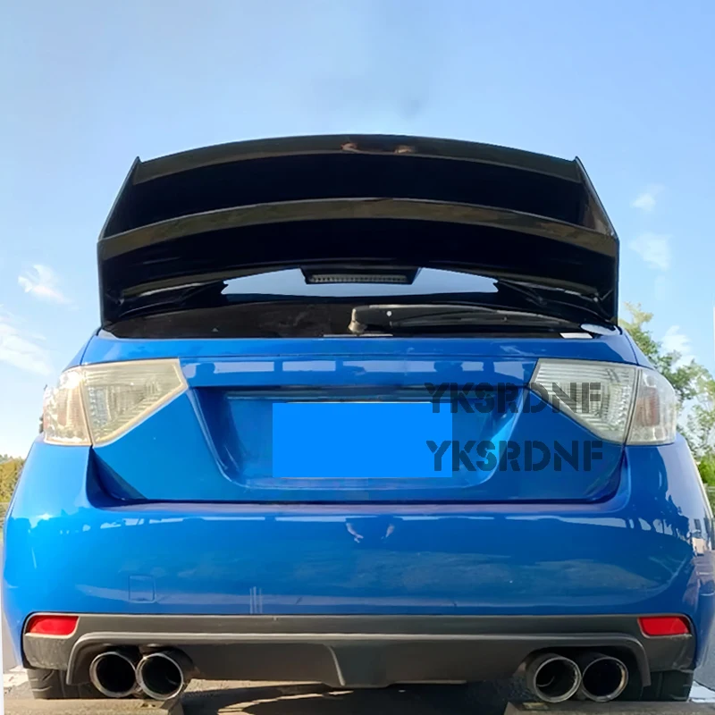 Alerón trasero de fibra de carbono para Subaru Impreza WRX STI - imagen 5