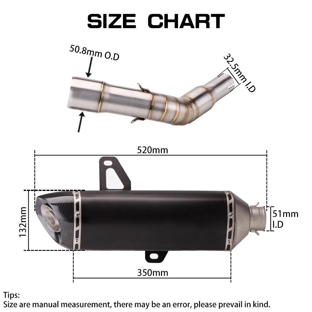 Escape completo Slip-On Vespa GTS 300 tubo frontal y enlace - imagen 2