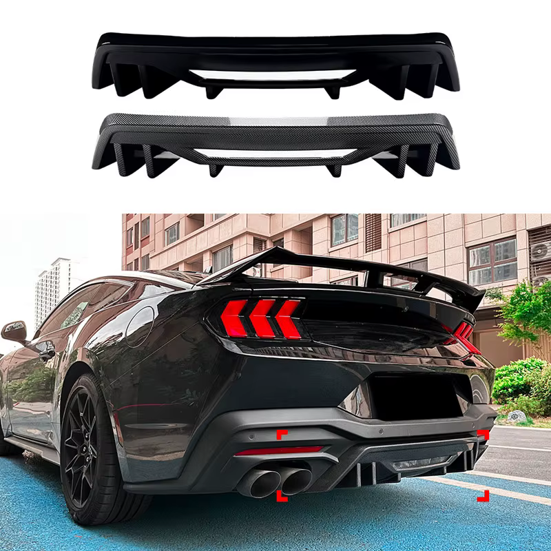 Difusor trasero Monjaro Tuning para Ford Mustang 2024 - imagen 2