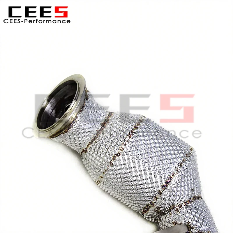 Downpipe Cees alto flujo con catalizador – BMW M5 F90 4.4 V8 - imagen 4