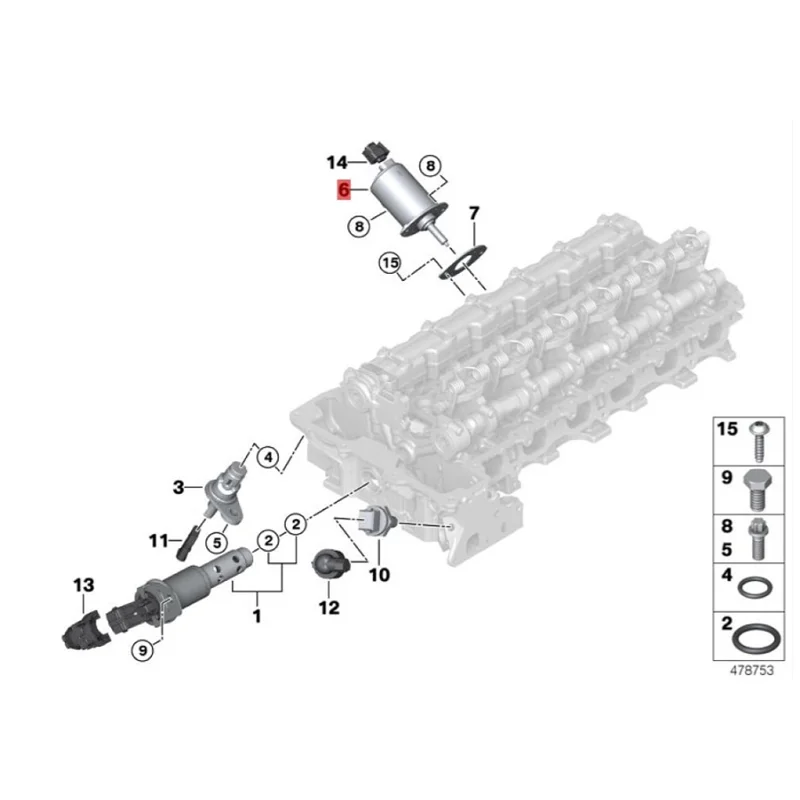 Actuador Valvetronic BMW OEM 11377548388