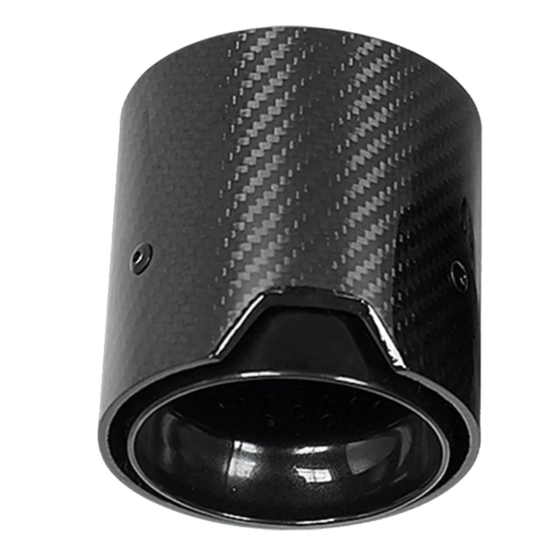 Tubo de escape trasero para BMW M2 M3 M135i-240i acabado negro 67mm