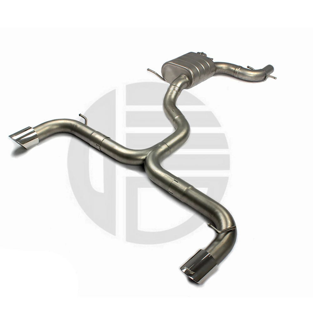 Escape CATBACK pulido VW Golf 6 GTI 2.0T con puntas carbono - imagen 4