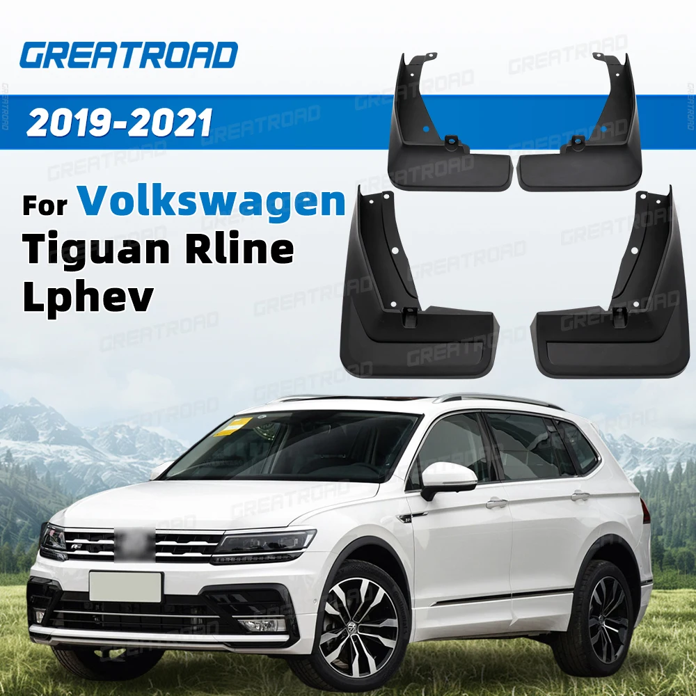 Guardabarros ABS duraderos VW Tiguan R-Line 2019-2021