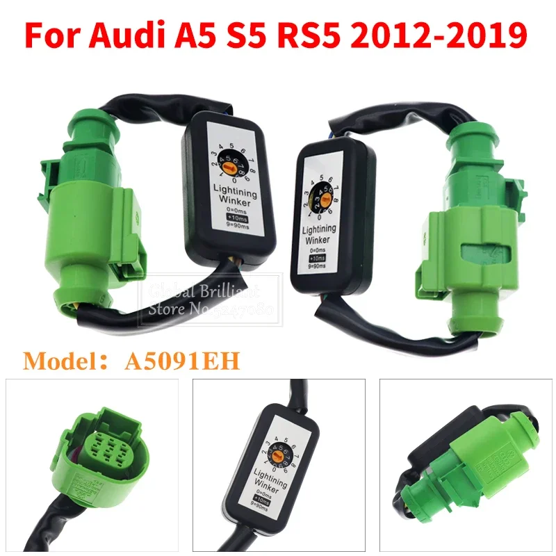 Luz trasera LED intermitente dinámico para Audi A5 S5 RS5 2012-2019