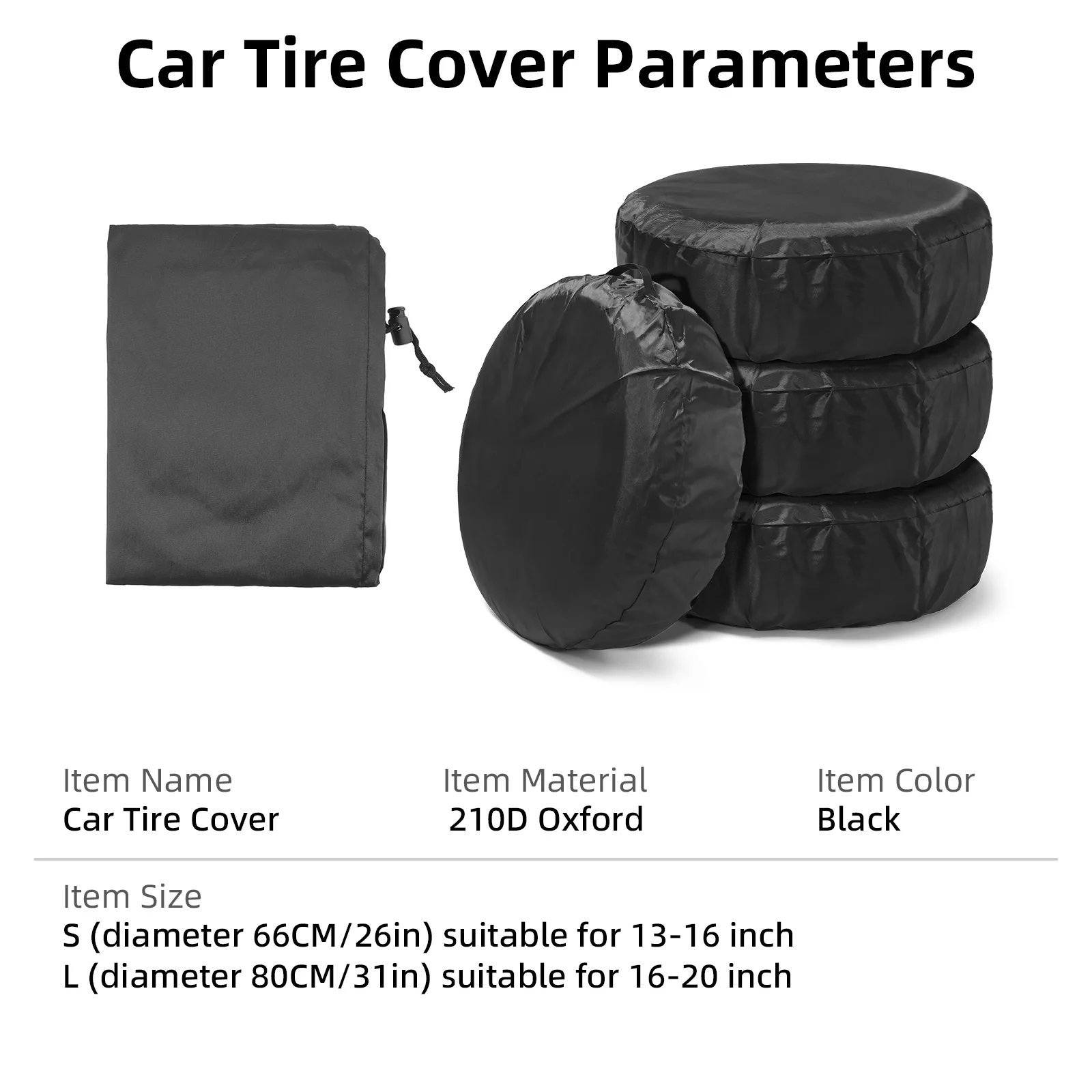 Funda protectora impermeable para neumático de repuesto antipolvo - imagen 5