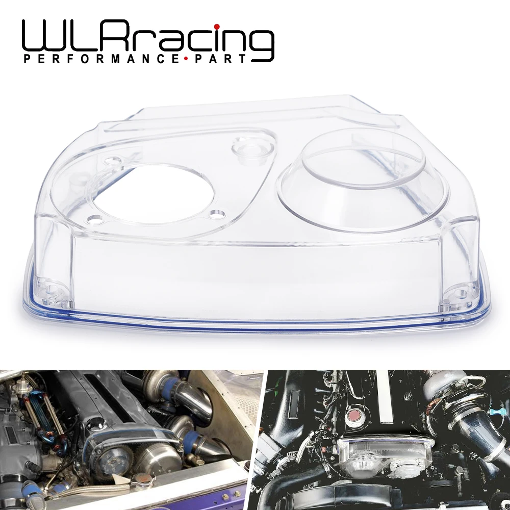 WLR-polea de cubierta de correa de distribución de engranaje de leva transparente para NISSAN Skyline R32 R33 GTS RB25DET WLR6339