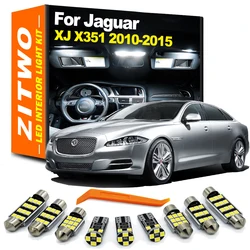 Kit de luces LED interiores ZITWO para Jaguar XJ X351 XJL