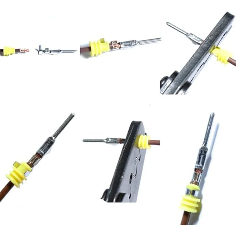 Kit extracción pines AB56 terminal eléctrico automotriz sin aislamiento - imagen 2