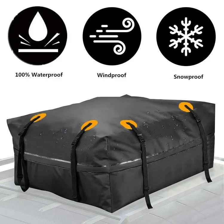 Bolsa de techo para coche 500D con marco protector solar e impermeable