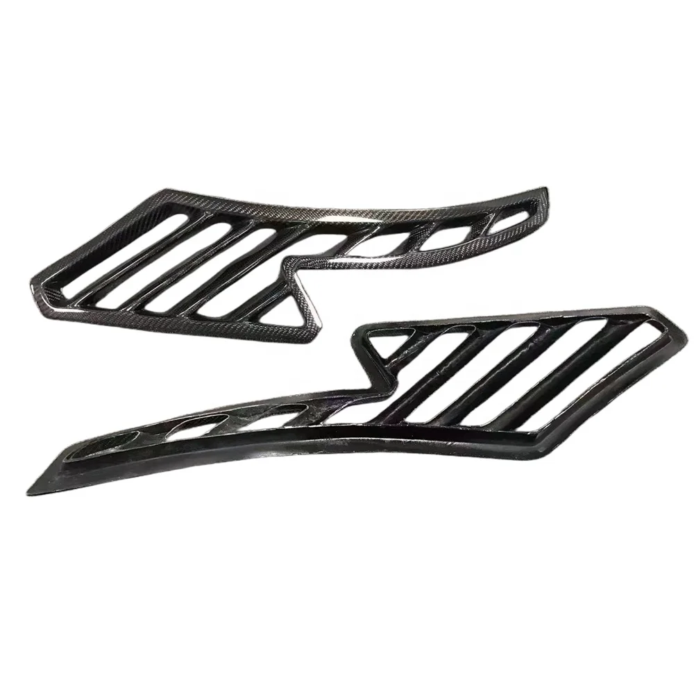 Embellecedores delanteros de fibra de carbono estilo RS para BMW M3 E92 E93