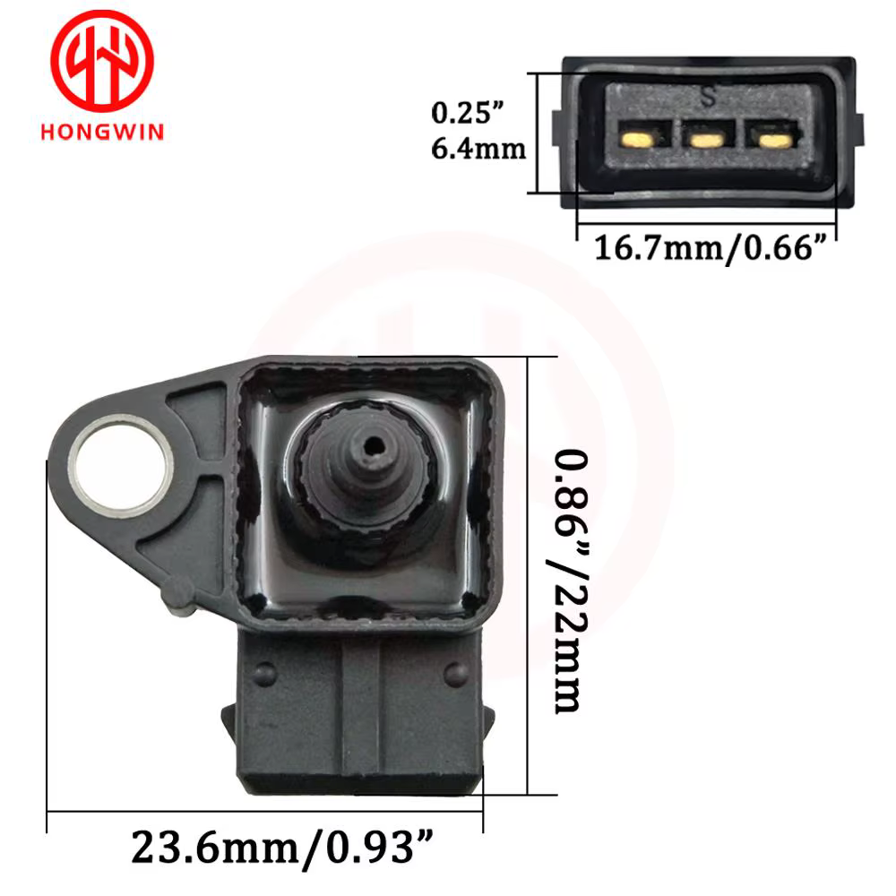 Sensor de presión MAP HONGWIN, vista del componente