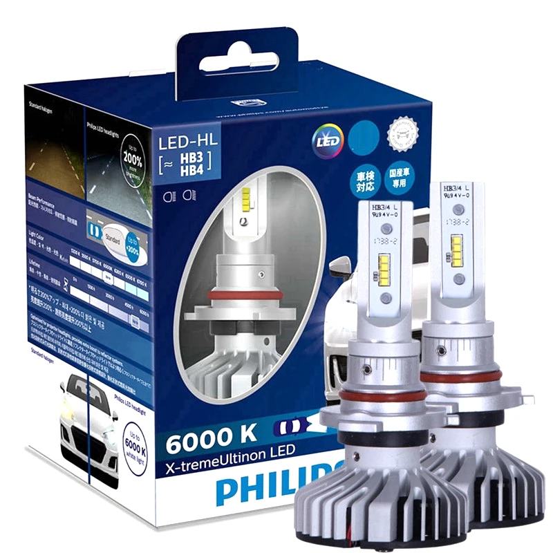 Bombillas LED Philips X-treme Ultinon 6000K HB3/HB4 - imagen 5