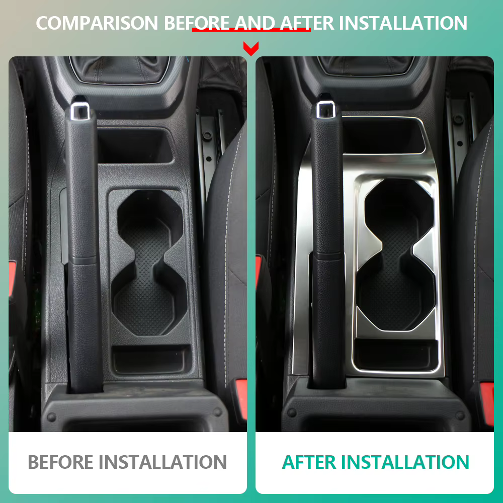Panel decorativo para la zona del soporte para bebidas del Volkswagen T-Cross