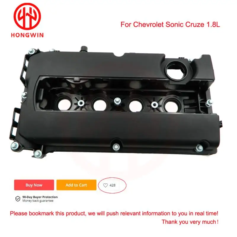 Cubierta de válvulas con junta y pernos para Chevrolet Aveo/Cruze 1.8 - imagen 3
