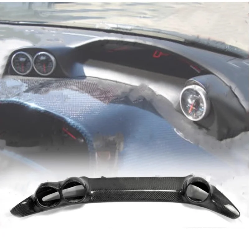 Cubierta panel instrumentos fibra de carbono Honda Civic FD2
